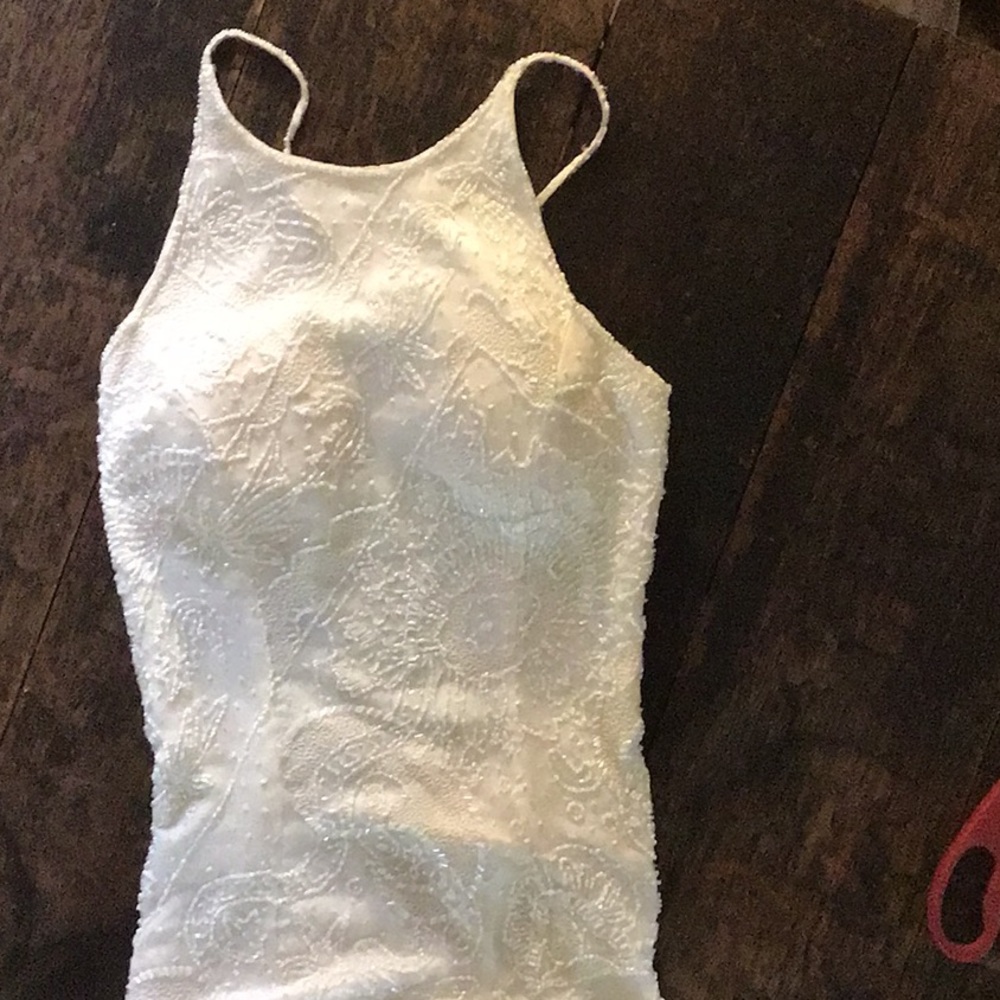 Cache wedding dress